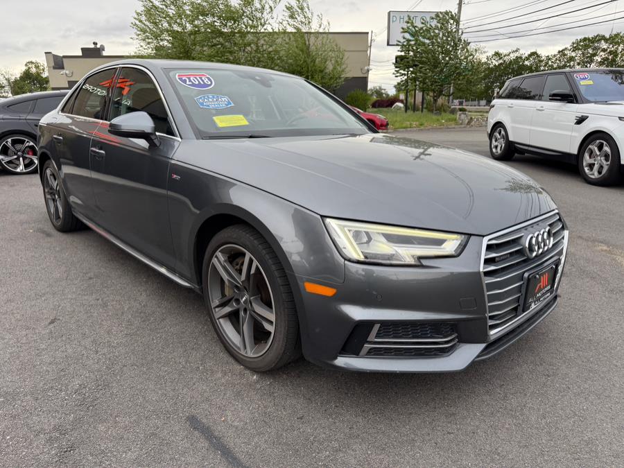 2018 Audi A4 2.0 TFSI Premium Plus S Tronic quattro AWD, available for sale in Peabody, Massachusetts | All Motors. Peabody, Massachusetts 2018 Audi A4 2.0 TFSI Premium Plus S Tronic quattro AWD, available for sale in Peabody, Massachusetts | All Motors. Peabody, Massachusetts