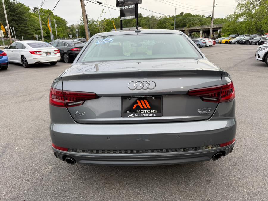 2018 Audi A4 2.0 TFSI Premium Plus S Tronic quattro AWD, available for sale in Peabody, Massachusetts | All Motors. Peabody, Massachusetts 2018 Audi A4 2.0 TFSI Premium Plus S Tronic quattro AWD, available for sale in Peabody, Massachusetts | All Motors. Peabody, Massachusetts