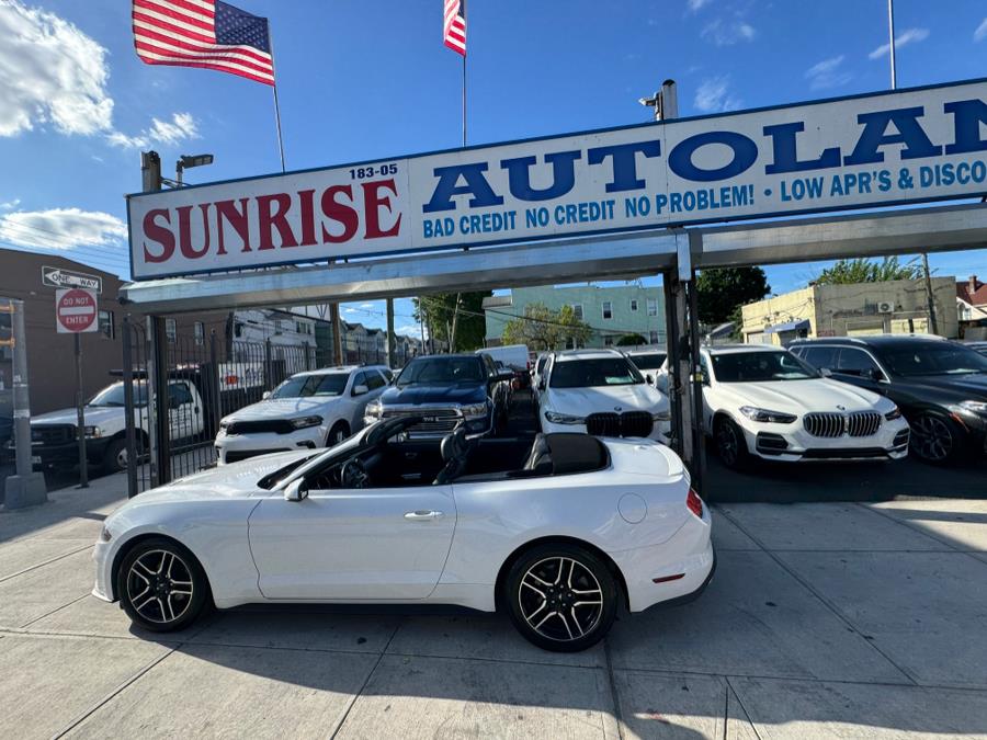 2020 Ford Mustang EcoBoost Premium Convertible, available for sale in Jamaica, New York | Sunrise Autoland. Jamaica, New York 2020 Ford Mustang EcoBoost Premium Convertible, available for sale in Jamaica, New York | Sunrise Autoland. Jamaica, New York