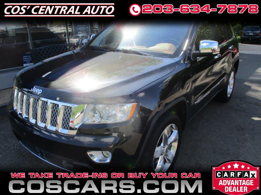 2011 Jeep Grand Cherokee 4WD 4dr Overland, available for sale in Meriden, Connecticut | Cos Central Auto. Meriden, Connecticut 2011 Jeep Grand Cherokee 4WD 4dr Overland, available for sale in Meriden, Connecticut | Cos Central Auto. Meriden, Connecticut