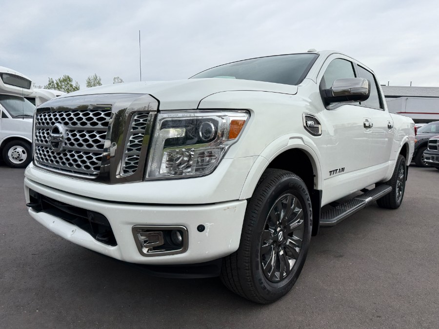 2017 Nissan Titan 4x4 Crew Cab Platinum Preserve, available for sale in Ortonville, Michigan | Marsh Auto Sales LLC. Ortonville, Michigan