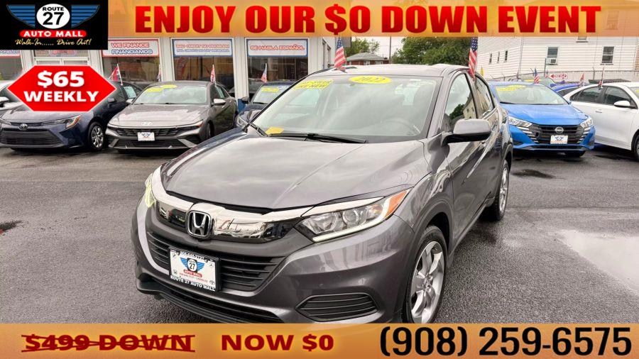 2022 Honda Hr-v LX Sport Utility 4D, available for sale in Linden, New Jersey | Route 27 Auto Mall. Linden, New Jersey 2022 Honda Hr-v LX Sport Utility 4D, available for sale in Linden, New Jersey | Route 27 Auto Mall. Linden, New Jersey
