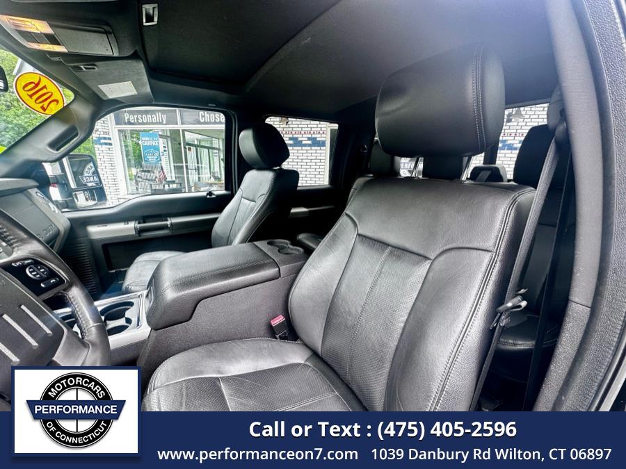 2016 Ford Super Duty F-250 SRW 4WD Crew Cab 156" Lariat, available for sale in Wilton, Connecticut | Performance Motor Cars Of Connecticut LLC. Wilton, Connecticut 2016 Ford Super Duty F-250 SRW 4WD Crew Cab 156" Lariat, available for sale in Wilton, Connecticut | Performance Motor Cars Of Connecticut LLC. Wilton, Connecticut