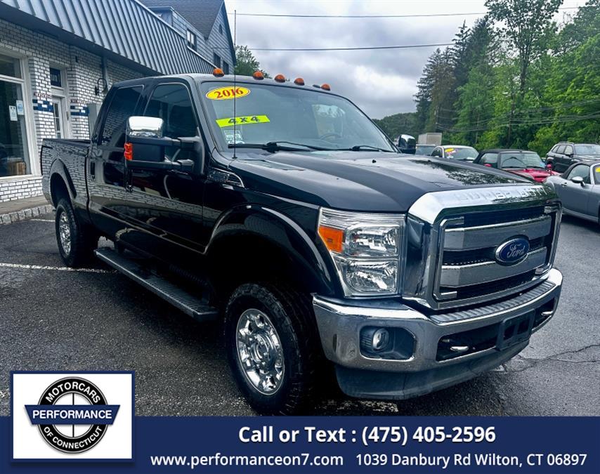 2016 Ford Super Duty F-250 SRW 4WD Crew Cab 156" Lariat, available for sale in Wilton, Connecticut | Performance Motor Cars Of Connecticut LLC. Wilton, Connecticut 2016 Ford Super Duty F-250 SRW 4WD Crew Cab 156" Lariat, available for sale in Wilton, Connecticut | Performance Motor Cars Of Connecticut LLC. Wilton, Connecticut