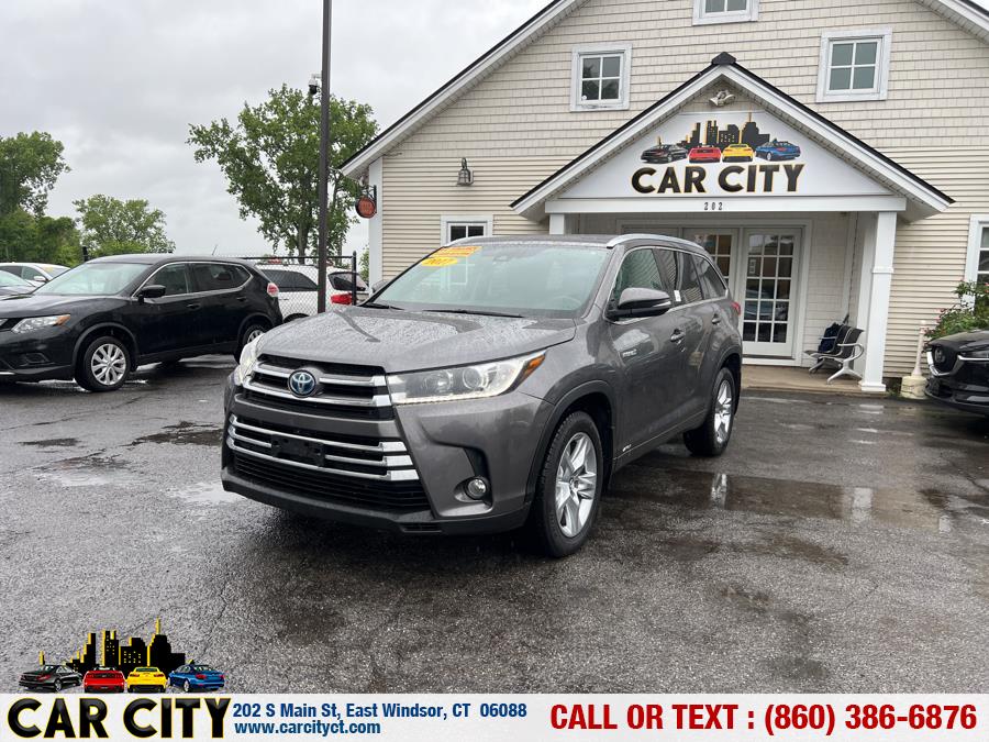 2017 Toyota Highlander Hybrid Limited V6 AWD (Natl), available for sale in East Windsor, Connecticut | Car City LLC. East Windsor, Connecticut 2017 Toyota Highlander Hybrid Limited V6 AWD (Natl), available for sale in East Windsor, Connecticut | Car City LLC. East Windsor, Connecticut