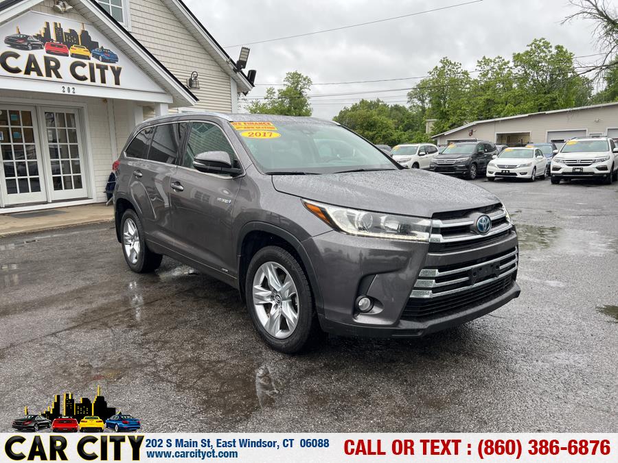 2017 Toyota Highlander Hybrid Limited V6 AWD (Natl), available for sale in East Windsor, Connecticut | Car City LLC. East Windsor, Connecticut 2017 Toyota Highlander Hybrid Limited V6 AWD (Natl), available for sale in East Windsor, Connecticut | Car City LLC. East Windsor, Connecticut
