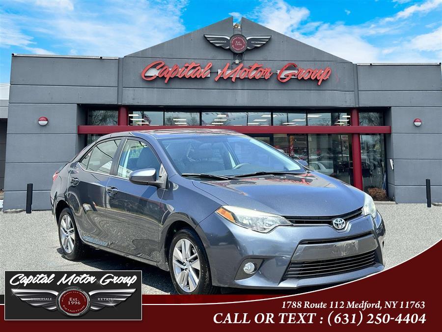 2015 Toyota Corolla 4dr Sdn CVT LE ECO (Natl), available for sale in Medford, New York | Capital Motor Group Inc. Medford, New York 2015 Toyota Corolla 4dr Sdn CVT LE ECO (Natl), available for sale in Medford, New York | Capital Motor Group Inc. Medford, New York