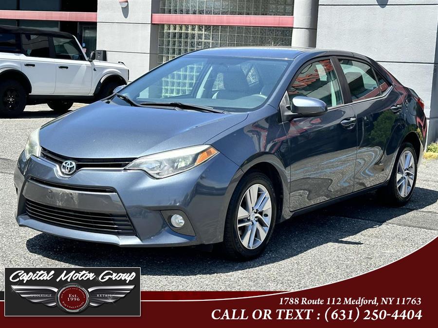 2015 Toyota Corolla 4dr Sdn CVT LE ECO (Natl), available for sale in Medford, New York | Capital Motor Group Inc. Medford, New York 2015 Toyota Corolla 4dr Sdn CVT LE ECO (Natl), available for sale in Medford, New York | Capital Motor Group Inc. Medford, New York