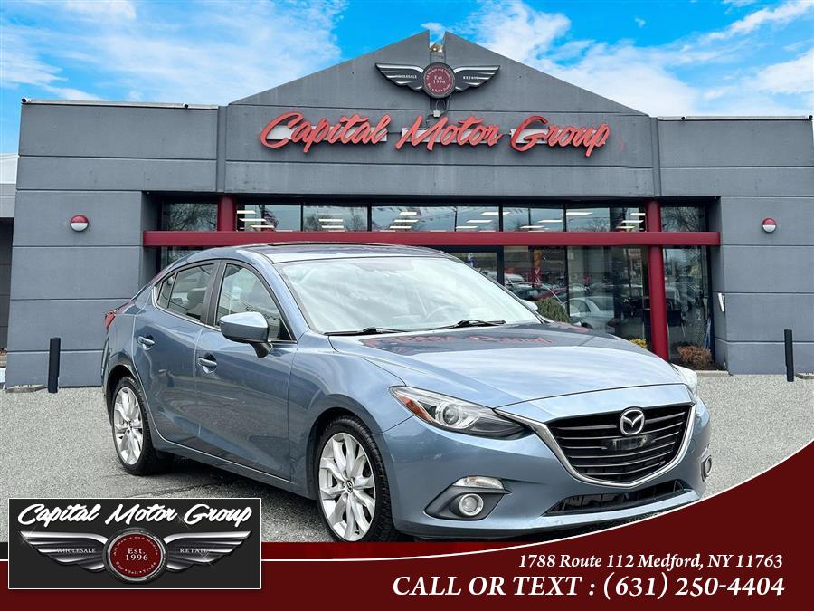 2014 Mazda Mazda3 4dr Sdn Auto s Grand Touring, available for sale in Medford, New York | Capital Motor Group Inc. Medford, New York 2014 Mazda Mazda3 4dr Sdn Auto s Grand Touring, available for sale in Medford, New York | Capital Motor Group Inc. Medford, New York