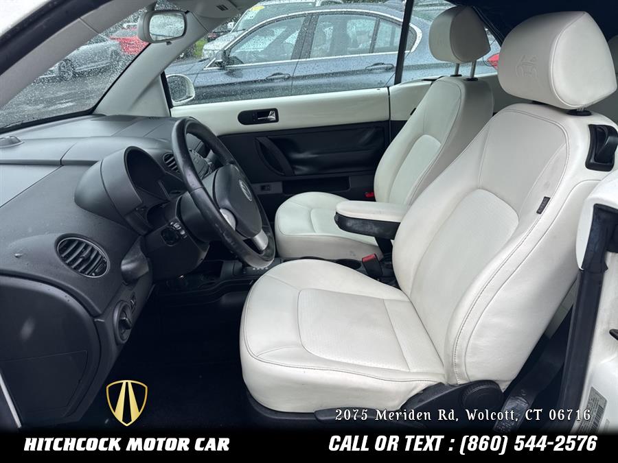2007 Volkswagen Beetle Triple White, available for sale in Wolcott, Connecticut | Hitchcock Motor Car. Wolcott, Connecticut 2007 Volkswagen Beetle Triple White, available for sale in Wolcott, Connecticut | Hitchcock Motor Car. Wolcott, Connecticut