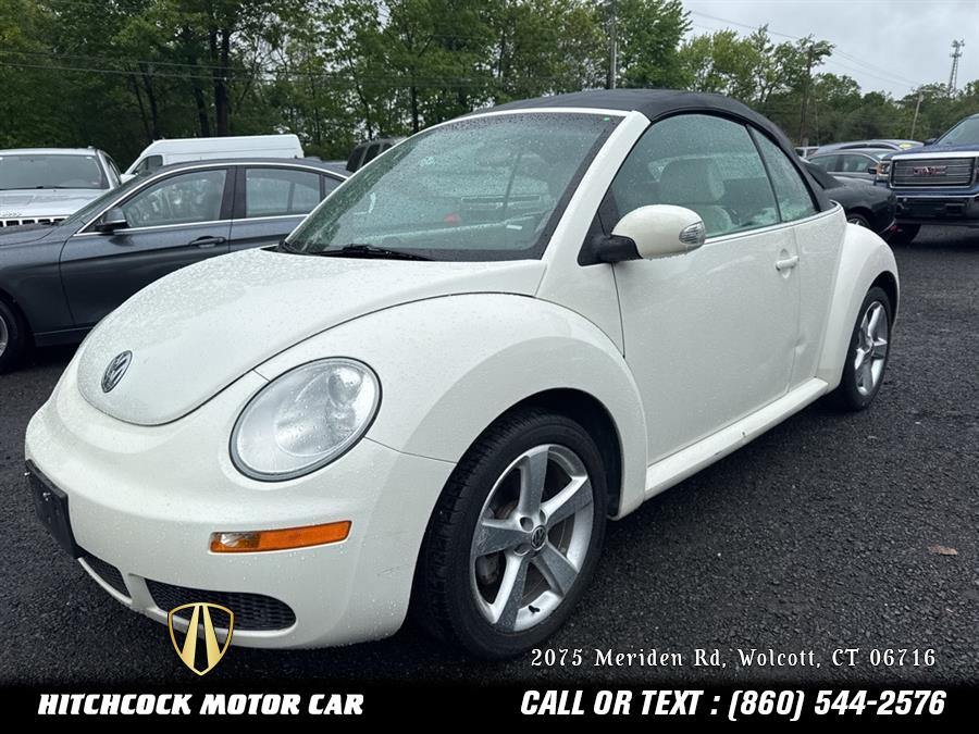 2007 Volkswagen Beetle Triple White, available for sale in Wolcott, Connecticut | Hitchcock Motor Car. Wolcott, Connecticut 2007 Volkswagen Beetle Triple White, available for sale in Wolcott, Connecticut | Hitchcock Motor Car. Wolcott, Connecticut