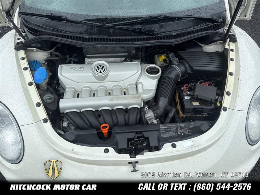 2007 Volkswagen Beetle Triple White, available for sale in Wolcott, Connecticut | Hitchcock Motor Car. Wolcott, Connecticut 2007 Volkswagen Beetle Triple White, available for sale in Wolcott, Connecticut | Hitchcock Motor Car. Wolcott, Connecticut