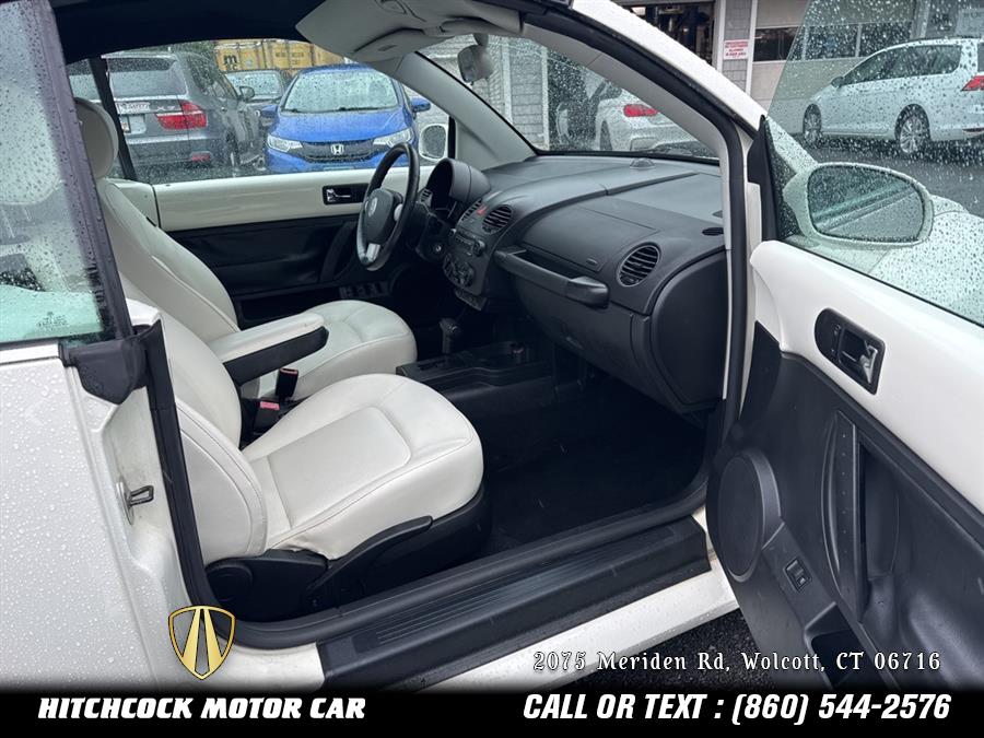 2007 Volkswagen Beetle Triple White, available for sale in Wolcott, Connecticut | Hitchcock Motor Car. Wolcott, Connecticut 2007 Volkswagen Beetle Triple White, available for sale in Wolcott, Connecticut | Hitchcock Motor Car. Wolcott, Connecticut