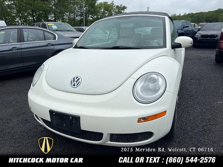 2007 Volkswagen Beetle Triple White, available for sale in Wolcott, Connecticut | Hitchcock Motor Car. Wolcott, Connecticut 2007 Volkswagen Beetle Triple White, available for sale in Wolcott, Connecticut | Hitchcock Motor Car. Wolcott, Connecticut
