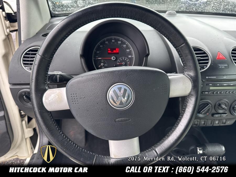 2007 Volkswagen Beetle Triple White, available for sale in Wolcott, Connecticut | Hitchcock Motor Car. Wolcott, Connecticut 2007 Volkswagen Beetle Triple White, available for sale in Wolcott, Connecticut | Hitchcock Motor Car. Wolcott, Connecticut