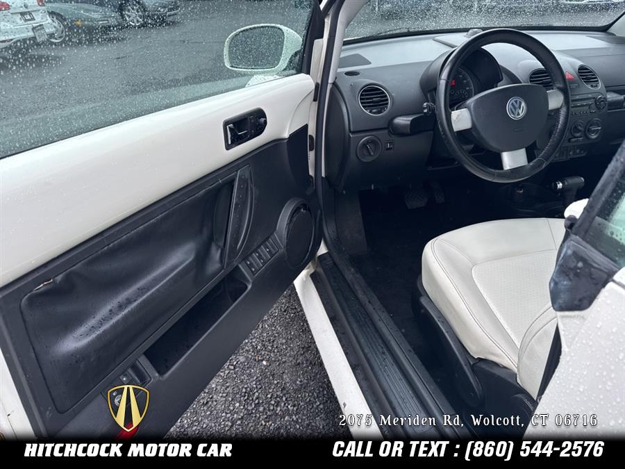 2007 Volkswagen Beetle Triple White, available for sale in Wolcott, Connecticut | Hitchcock Motor Car. Wolcott, Connecticut 2007 Volkswagen Beetle Triple White, available for sale in Wolcott, Connecticut | Hitchcock Motor Car. Wolcott, Connecticut