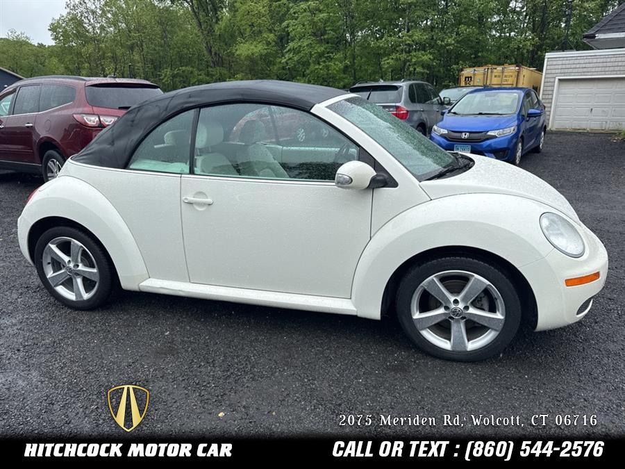 2007 Volkswagen Beetle Triple White, available for sale in Wolcott, Connecticut | Hitchcock Motor Car. Wolcott, Connecticut 2007 Volkswagen Beetle Triple White, available for sale in Wolcott, Connecticut | Hitchcock Motor Car. Wolcott, Connecticut