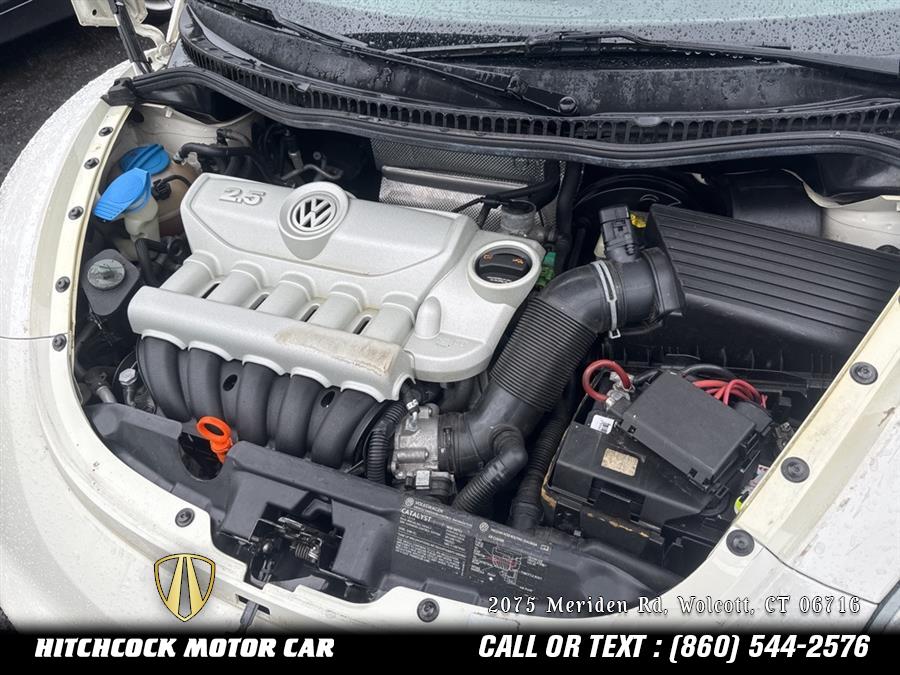 2007 Volkswagen Beetle Triple White, available for sale in Wolcott, Connecticut | Hitchcock Motor Car. Wolcott, Connecticut 2007 Volkswagen Beetle Triple White, available for sale in Wolcott, Connecticut | Hitchcock Motor Car. Wolcott, Connecticut
