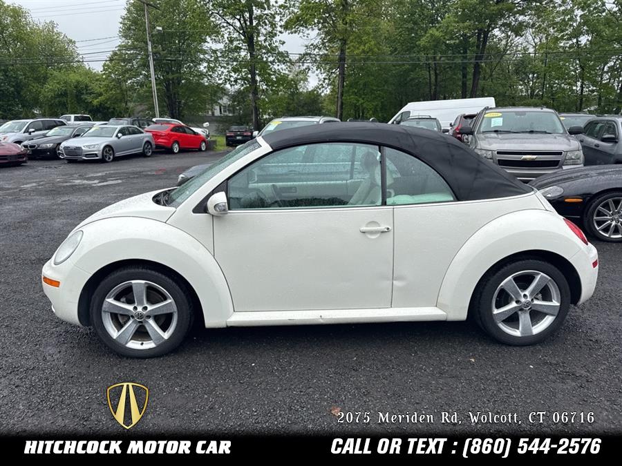 2007 Volkswagen Beetle Triple White, available for sale in Wolcott, Connecticut | Hitchcock Motor Car. Wolcott, Connecticut 2007 Volkswagen Beetle Triple White, available for sale in Wolcott, Connecticut | Hitchcock Motor Car. Wolcott, Connecticut