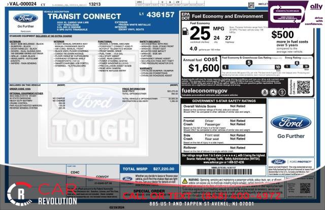 2020 Ford Transit Connect Van XL, available for sale in Avenel, New Jersey | Car Revolution. Avenel, New Jersey 2020 Ford Transit Connect Van XL, available for sale in Avenel, New Jersey | Car Revolution. Avenel, New Jersey
