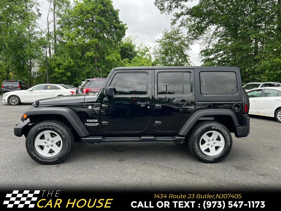 2017 Jeep Wrangler Unlimited Sport 4x4, available for sale in Butler, New Jersey | The Car House. Butler, New Jersey 2017 Jeep Wrangler Unlimited Sport 4x4, available for sale in Butler, New Jersey | The Car House. Butler, New Jersey