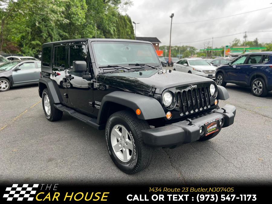 2017 Jeep Wrangler Unlimited Sport 4x4, available for sale in Butler, New Jersey | The Car House. Butler, New Jersey 2017 Jeep Wrangler Unlimited Sport 4x4, available for sale in Butler, New Jersey | The Car House. Butler, New Jersey