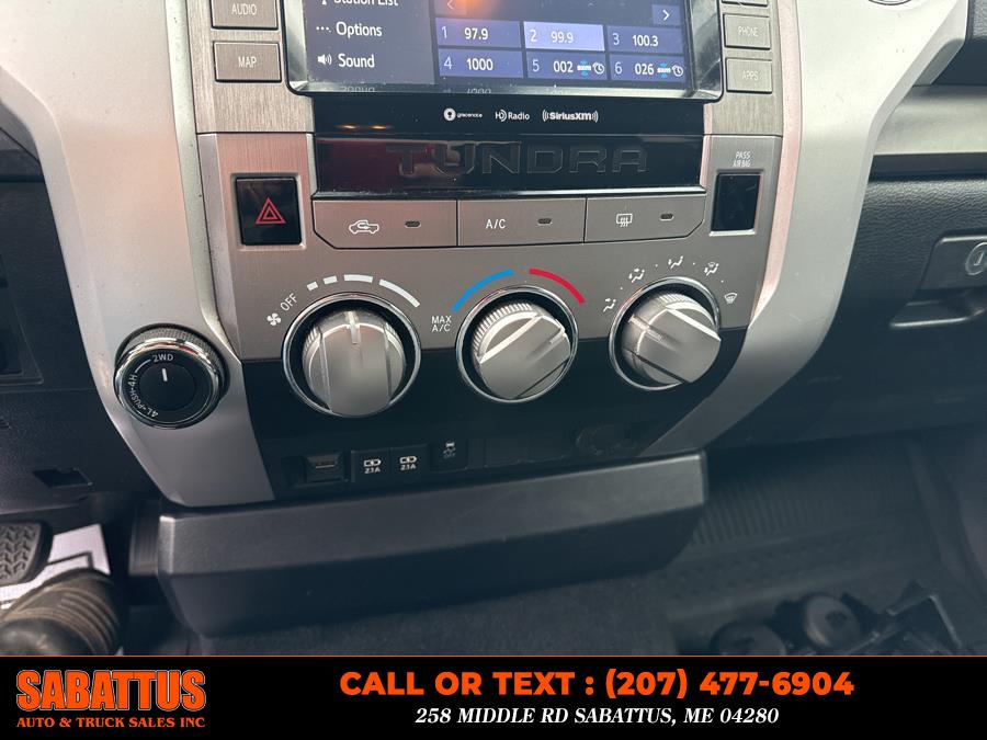 2021 Toyota Tundra 4WD SR5 CrewMax 5.5'' Bed 5.7L (Natl), available for sale in Sabattus, Maine | Sabattus Auto and Truck Sales Inc. Sabattus, Maine 2021 Toyota Tundra 4WD SR5 CrewMax 5.5'' Bed 5.7L (Natl), available for sale in Sabattus, Maine | Sabattus Auto and Truck Sales Inc. Sabattus, Maine
