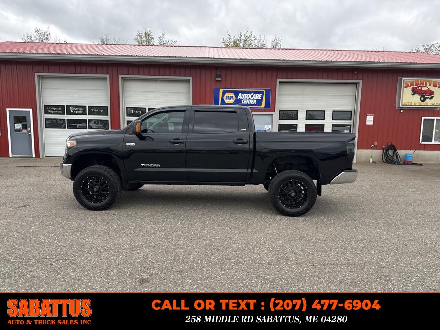 2021 Toyota Tundra 4WD SR5 CrewMax 5.5'' Bed 5.7L (Natl), available for sale in Sabattus, Maine | Sabattus Auto and Truck Sales Inc. Sabattus, Maine 2021 Toyota Tundra 4WD SR5 CrewMax 5.5'' Bed 5.7L (Natl), available for sale in Sabattus, Maine | Sabattus Auto and Truck Sales Inc. Sabattus, Maine