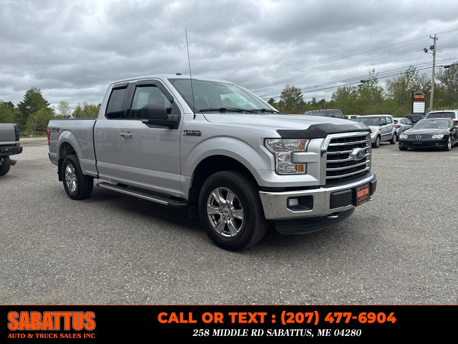 2016 Ford F-150 4WD SuperCab 145" XLT, available for sale in Sabattus, Maine | Sabattus Auto and Truck Sales Inc. Sabattus, Maine 2016 Ford F-150 4WD SuperCab 145" XLT, available for sale in Sabattus, Maine | Sabattus Auto and Truck Sales Inc. Sabattus, Maine