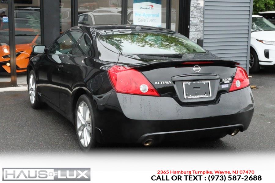2012 Nissan Altima 2dr Cpe V6 CVT 3.5 SR, available for sale in Wayne, New Jersey | Haus of Lux. Wayne, New Jersey 2012 Nissan Altima 2dr Cpe V6 CVT 3.5 SR, available for sale in Wayne, New Jersey | Haus of Lux. Wayne, New Jersey