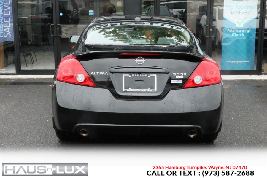 2012 Nissan Altima 2dr Cpe V6 CVT 3.5 SR, available for sale in Wayne, New Jersey | Haus of Lux. Wayne, New Jersey 2012 Nissan Altima 2dr Cpe V6 CVT 3.5 SR, available for sale in Wayne, New Jersey | Haus of Lux. Wayne, New Jersey