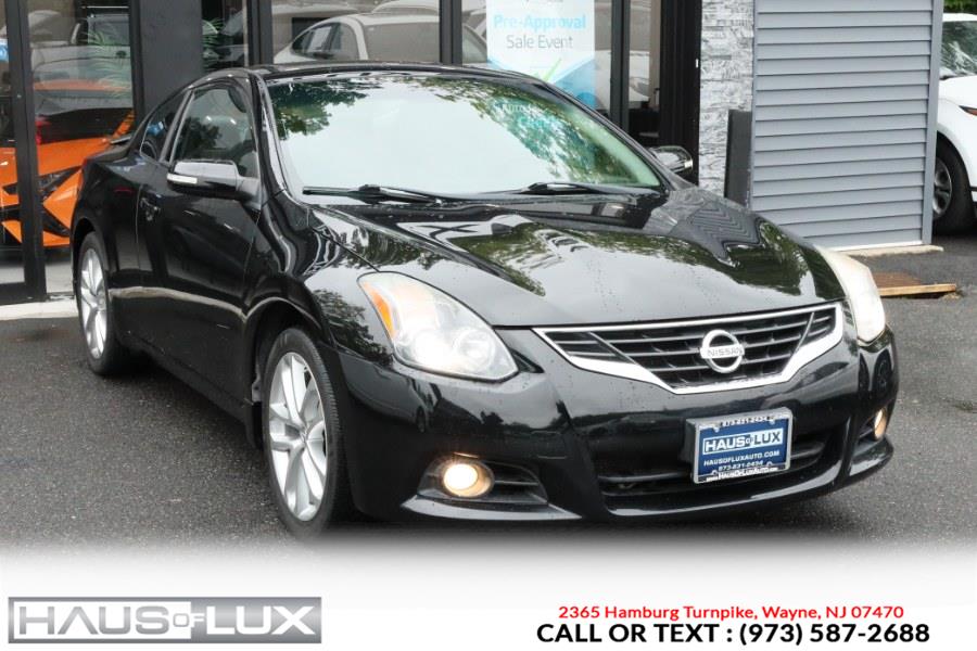 2012 Nissan Altima 2dr Cpe V6 CVT 3.5 SR, available for sale in Wayne, New Jersey | Haus of Lux. Wayne, New Jersey 2012 Nissan Altima 2dr Cpe V6 CVT 3.5 SR, available for sale in Wayne, New Jersey | Haus of Lux. Wayne, New Jersey