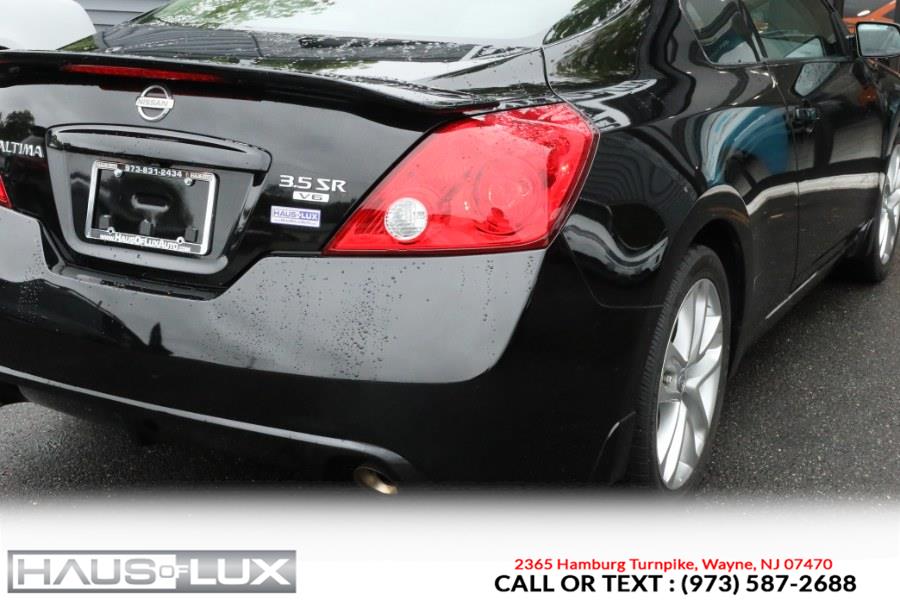 2012 Nissan Altima 2dr Cpe V6 CVT 3.5 SR, available for sale in Wayne, New Jersey | Haus of Lux. Wayne, New Jersey 2012 Nissan Altima 2dr Cpe V6 CVT 3.5 SR, available for sale in Wayne, New Jersey | Haus of Lux. Wayne, New Jersey