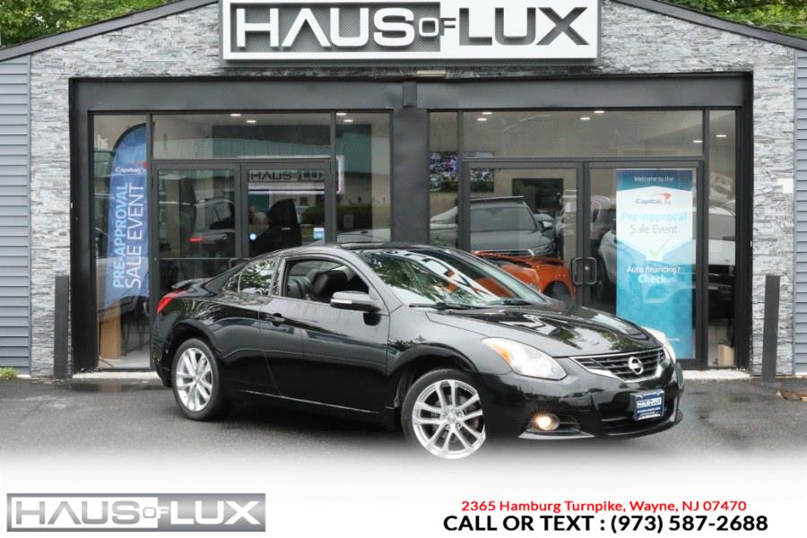 2012 Nissan Altima 2dr Cpe V6 CVT 3.5 SR, available for sale in Wayne, New Jersey | Haus of Lux. Wayne, New Jersey 2012 Nissan Altima 2dr Cpe V6 CVT 3.5 SR, available for sale in Wayne, New Jersey | Haus of Lux. Wayne, New Jersey