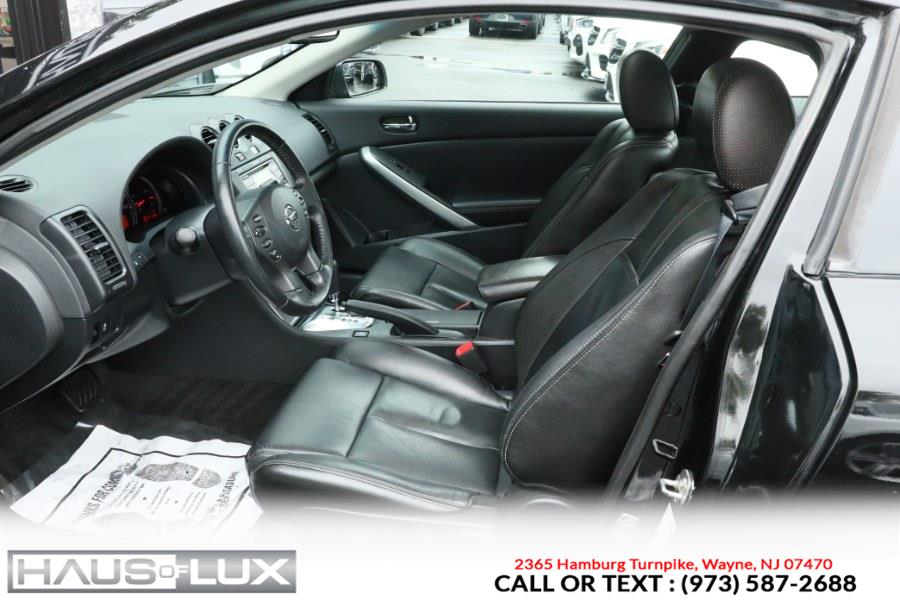 2012 Nissan Altima 2dr Cpe V6 CVT 3.5 SR, available for sale in Wayne, New Jersey | Haus of Lux. Wayne, New Jersey 2012 Nissan Altima 2dr Cpe V6 CVT 3.5 SR, available for sale in Wayne, New Jersey | Haus of Lux. Wayne, New Jersey