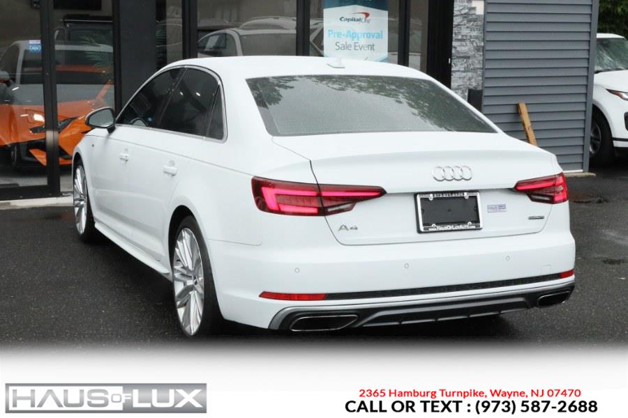 2019 Audi A4 Premium Plus 45 TFSI quattro, available for sale in Wayne, New Jersey | Haus of Lux. Wayne, New Jersey 2019 Audi A4 Premium Plus 45 TFSI quattro, available for sale in Wayne, New Jersey | Haus of Lux. Wayne, New Jersey