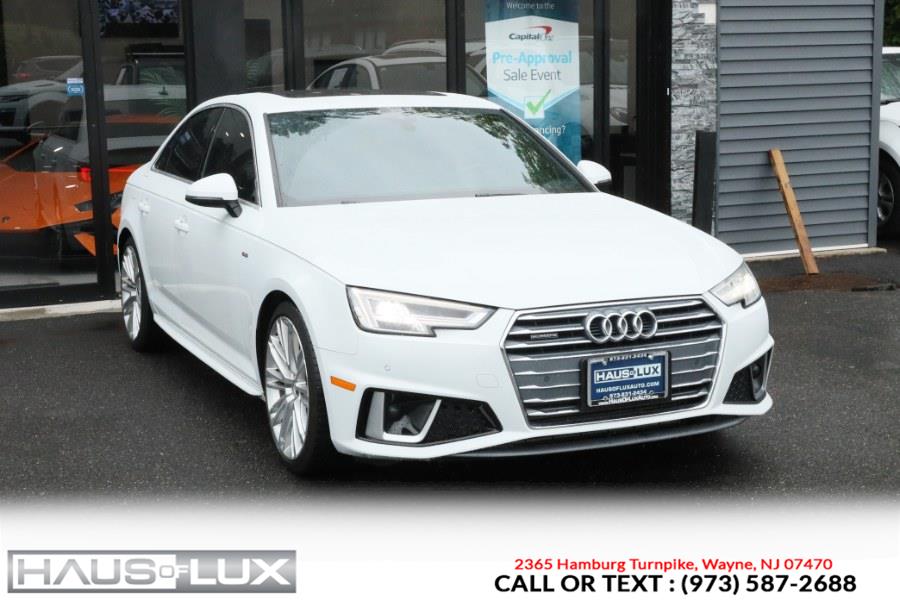 2019 Audi A4 Premium Plus 45 TFSI quattro, available for sale in Wayne, New Jersey | Haus of Lux. Wayne, New Jersey 2019 Audi A4 Premium Plus 45 TFSI quattro, available for sale in Wayne, New Jersey | Haus of Lux. Wayne, New Jersey