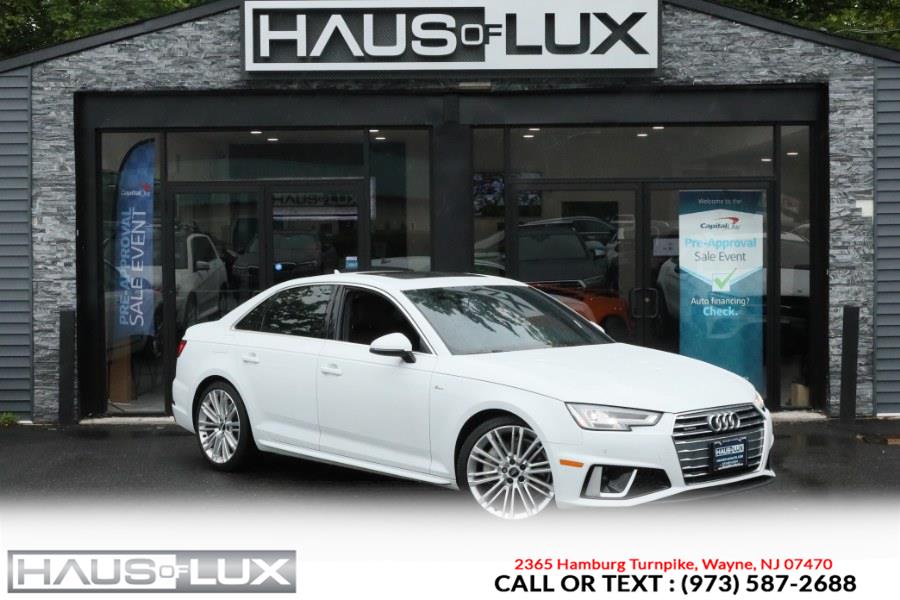 2019 Audi A4 Premium Plus 45 TFSI quattro, available for sale in Wayne, New Jersey | Haus of Lux. Wayne, New Jersey 2019 Audi A4 Premium Plus 45 TFSI quattro, available for sale in Wayne, New Jersey | Haus of Lux. Wayne, New Jersey