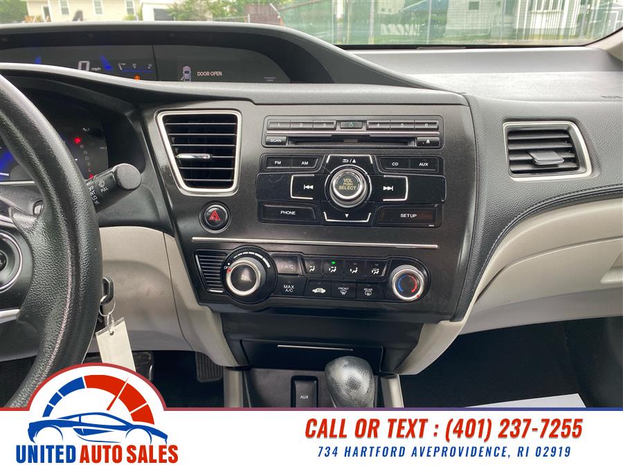 2014 Honda Civic Sedan 4dr CVT LX, available for sale in Providence, Rhode Island | United Auto Sales Inc. Providence, Rhode Island 2014 Honda Civic Sedan 4dr CVT LX, available for sale in Providence, Rhode Island | United Auto Sales Inc. Providence, Rhode Island
