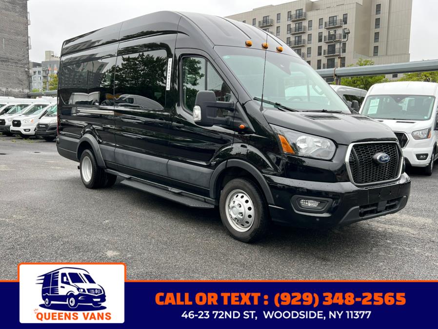 2024 Ford Transit Passenger Wagon T-350 HD 148" EL High Roof XLT DRW RWD, available for sale in Woodside, New York | Queens Vans LLC. Woodside, New York 2024 Ford Transit Passenger Wagon T-350 HD 148" EL High Roof XLT DRW RWD, available for sale in Woodside, New York | Queens Vans LLC. Woodside, New York