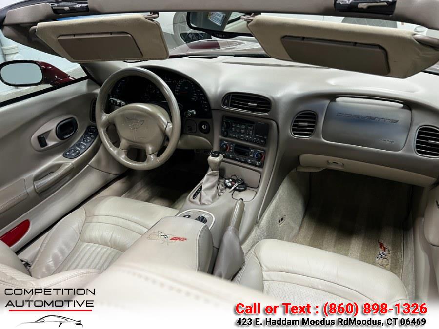 2003 Chevrolet Corvette 2dr Convertible, available for sale in Moodus, Connecticut | Competition Automotive of CT LLC. Moodus, Connecticut 2003 Chevrolet Corvette 2dr Convertible, available for sale in Moodus, Connecticut | Competition Automotive of CT LLC. Moodus, Connecticut