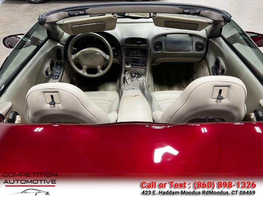 2003 Chevrolet Corvette 2dr Convertible, available for sale in Moodus, Connecticut | Competition Automotive of CT LLC. Moodus, Connecticut 2003 Chevrolet Corvette 2dr Convertible, available for sale in Moodus, Connecticut | Competition Automotive of CT LLC. Moodus, Connecticut