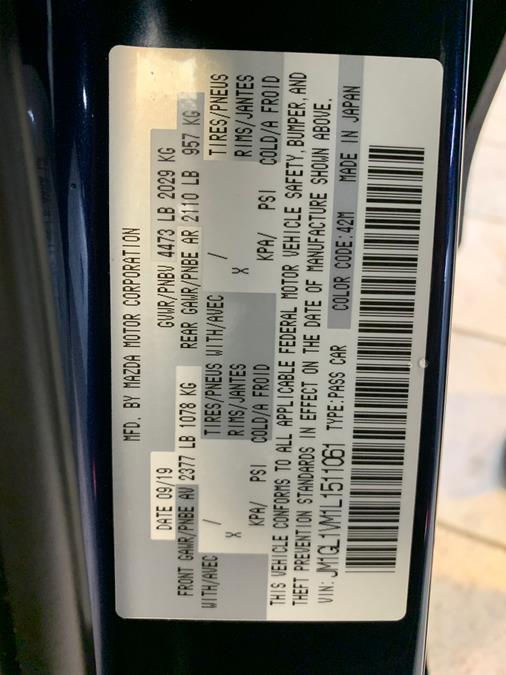 2020 Mazda Mazda6 Touring Auto, available for sale in Hillside, New Jersey | Euro Lux Auto. Hillside, New Jersey 2020 Mazda Mazda6 Touring Auto, available for sale in Hillside, New Jersey | Euro Lux Auto. Hillside, New Jersey