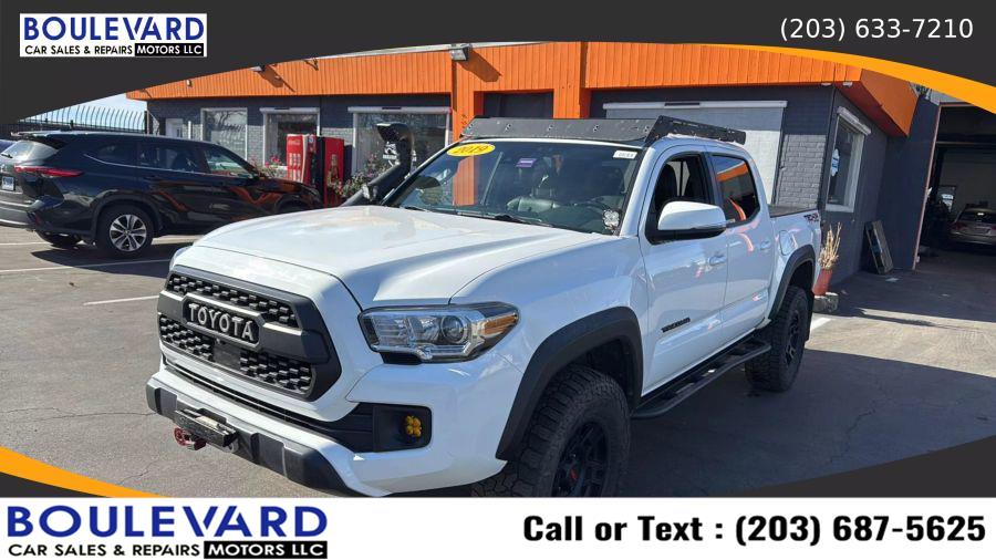 2019 Toyota Tacoma Double Cab TRD Off-Road Pickup 4D 5 ft, available for sale in New Haven, Connecticut | Boulevard Motors LLC. New Haven, Connecticut 2019 Toyota Tacoma Double Cab TRD Off-Road Pickup 4D 5 ft, available for sale in New Haven, Connecticut | Boulevard Motors LLC. New Haven, Connecticut