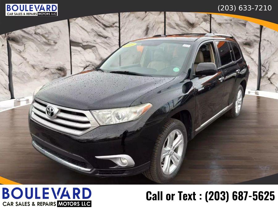 2013 Toyota Highlander Limited Sport Utility 4D, available for sale in New Haven, Connecticut | Boulevard Motors LLC. New Haven, Connecticut 2013 Toyota Highlander Limited Sport Utility 4D, available for sale in New Haven, Connecticut | Boulevard Motors LLC. New Haven, Connecticut