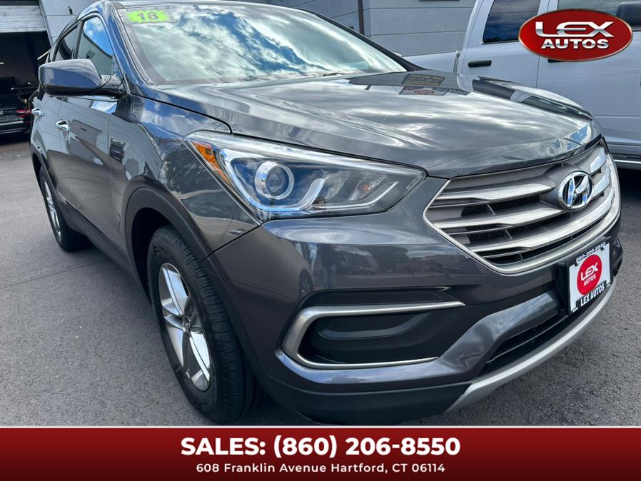 2018 Hyundai Santa Fe Sport 2.4L Auto AWD, available for sale in Hartford, Connecticut | Lex Autos LLC. Hartford, Connecticut 2018 Hyundai Santa Fe Sport 2.4L Auto AWD, available for sale in Hartford, Connecticut | Lex Autos LLC. Hartford, Connecticut