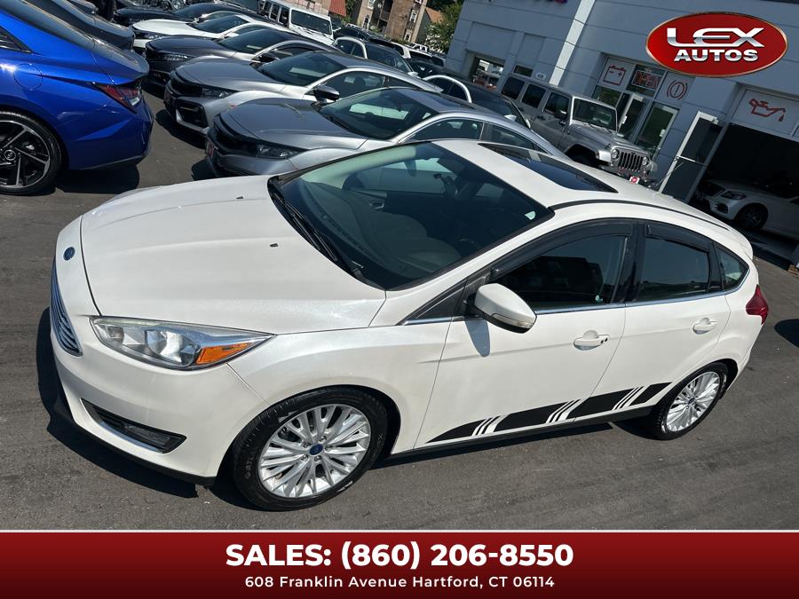 2015 Ford Focus 5dr HB Titanium, available for sale in Hartford, Connecticut | Lex Autos LLC. Hartford, Connecticut 2015 Ford Focus 5dr HB Titanium, available for sale in Hartford, Connecticut | Lex Autos LLC. Hartford, Connecticut