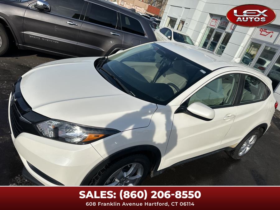 2016 Honda HR-V 2WD 4dr CVT LX, available for sale in Hartford, Connecticut | Lex Autos LLC. Hartford, Connecticut 2016 Honda HR-V 2WD 4dr CVT LX, available for sale in Hartford, Connecticut | Lex Autos LLC. Hartford, Connecticut