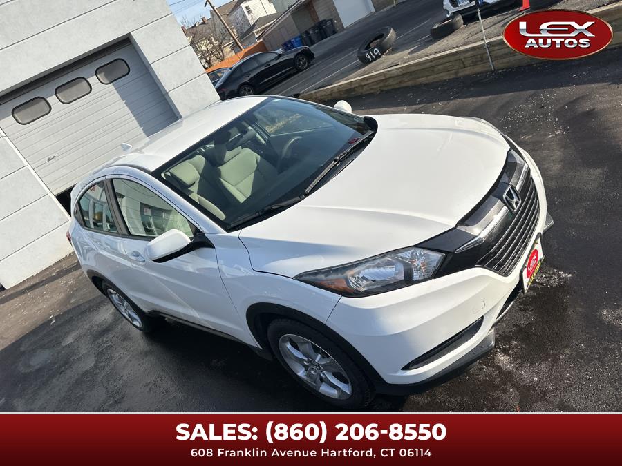 2016 Honda HR-V 2WD 4dr CVT LX, available for sale in Hartford, Connecticut | Lex Autos LLC. Hartford, Connecticut 2016 Honda HR-V 2WD 4dr CVT LX, available for sale in Hartford, Connecticut | Lex Autos LLC. Hartford, Connecticut