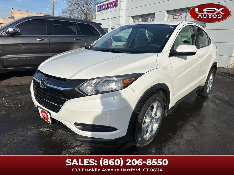 2016 Honda HR-V 2WD 4dr CVT LX, available for sale in Hartford, Connecticut | Lex Autos LLC. Hartford, Connecticut 2016 Honda HR-V 2WD 4dr CVT LX, available for sale in Hartford, Connecticut | Lex Autos LLC. Hartford, Connecticut